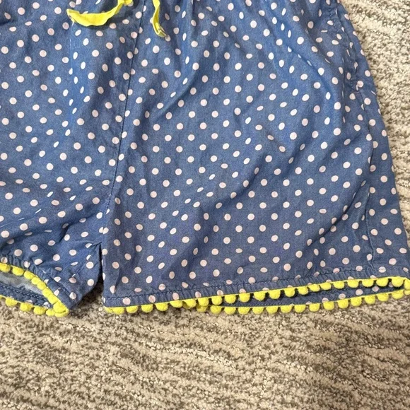 Polka Dot Blue Kids Romper - Picture 3 of 8